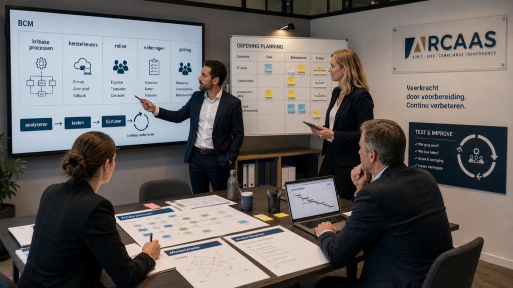 BCM is geen plan in een la, maar een proces