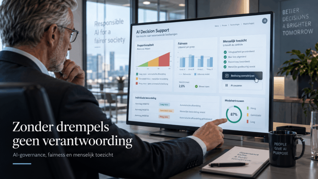 Zonder drempels geen verantwoording